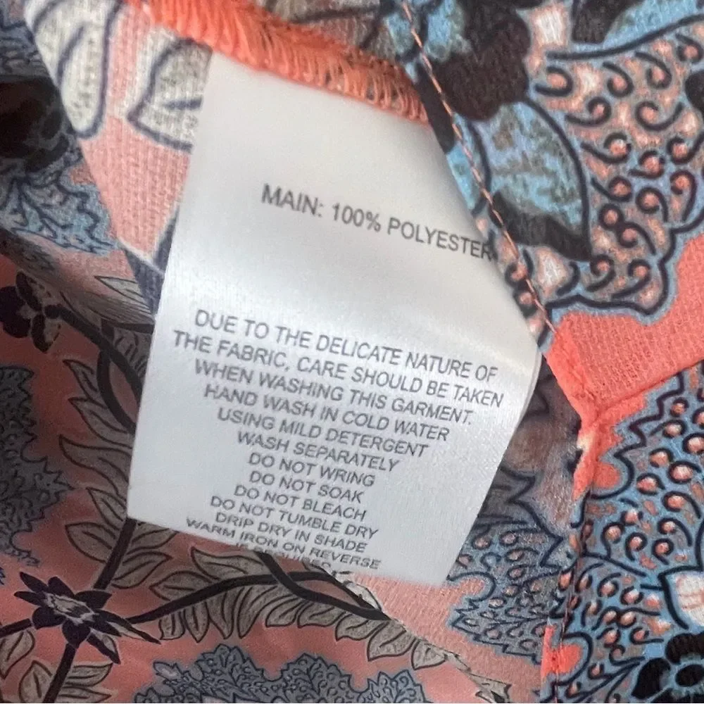 Cooper St Viva Sheer Floral Paisley Print Top - Picture 7 of 9